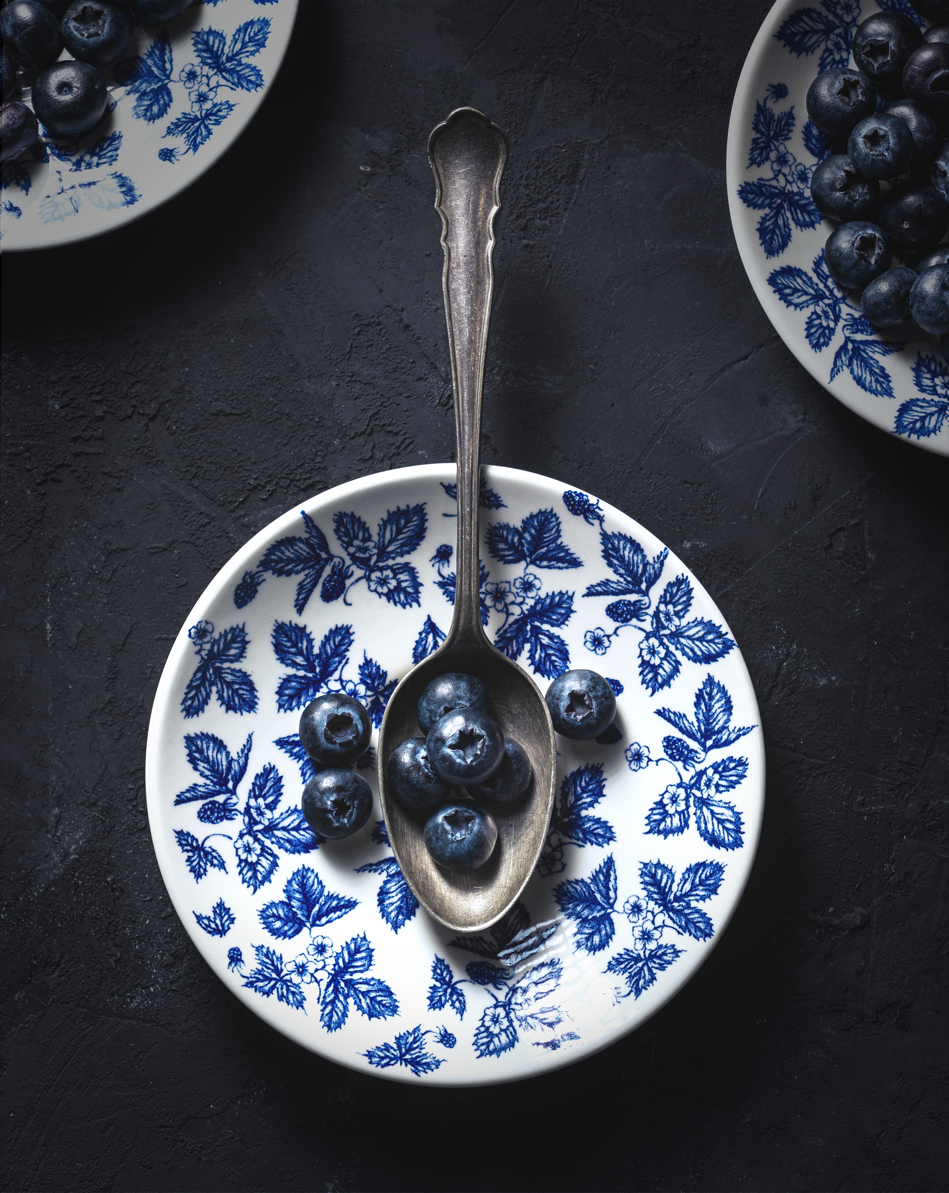 Arándanos, Blueberries, Dark and Moody