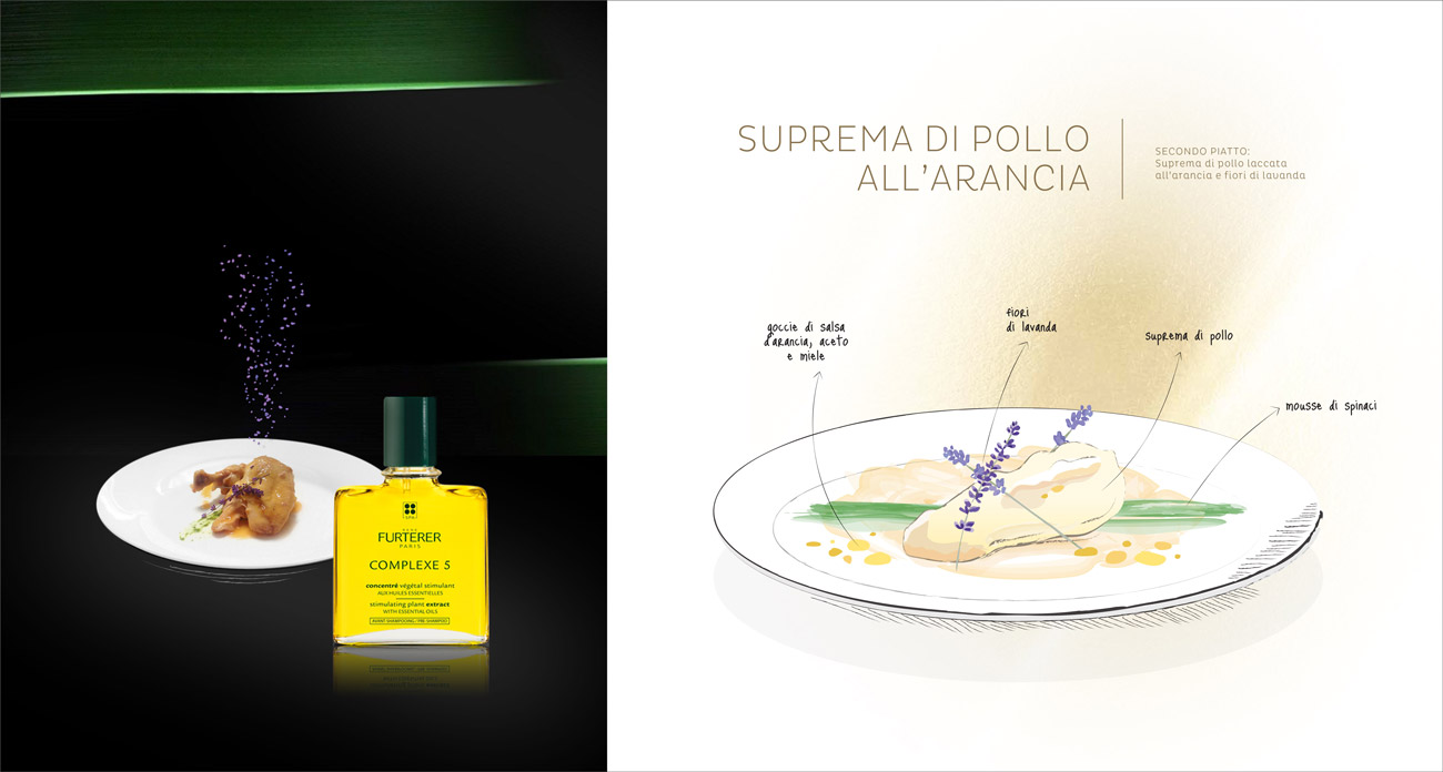 Ilustración de Suprema di Pollo all'Arancia